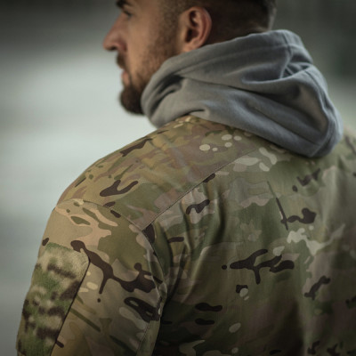 Куртка зимняя M-Tac MA-1 Military Primaloft. Мультикам в Украине