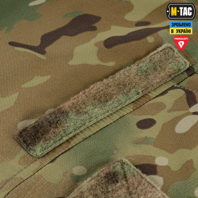 Куртка зимняя M-Tac Alpha Combat Pro Primaloft. Мультикам в Украине