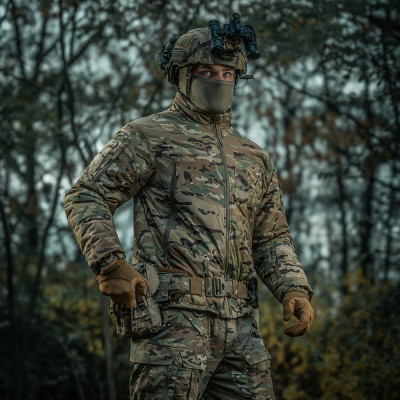Куртка зимняя M-Tac Alpha Combat Pro Primaloft. Мультикам в Украине