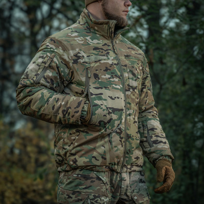Куртка зимняя M-Tac Alpha Combat Pro Primaloft. Мультикам в Украине