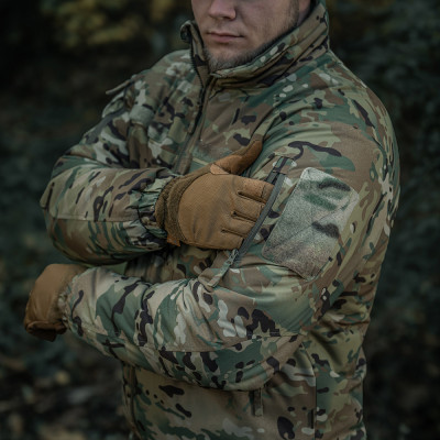 Куртка зимняя M-Tac Alpha Combat Pro Primaloft. Мультикам в Украине