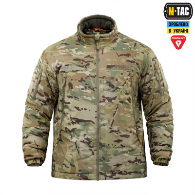 Куртка зимняя M-Tac Alpha Combat Pro Primaloft. Мультикам в Украине