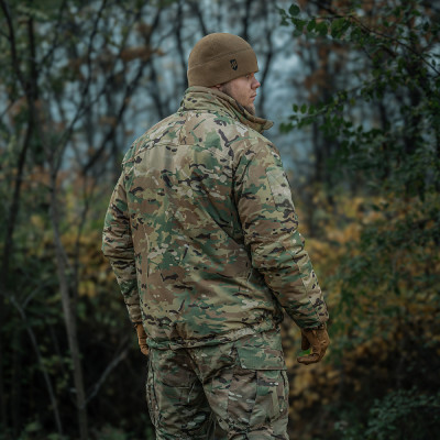 Куртка зимняя M-Tac Alpha Combat Pro Primaloft. Мультикам в Украине