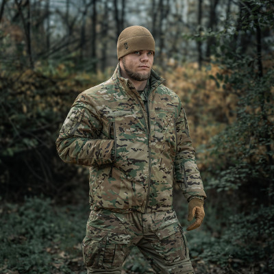 Куртка зимняя M-Tac Alpha Combat Pro Primaloft. Мультикам в Украине