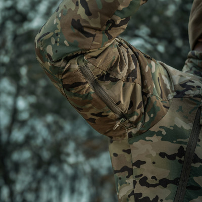 Куртка зимняя M-Tac Alpha Combat Pro Primaloft. Мультикам в Украине