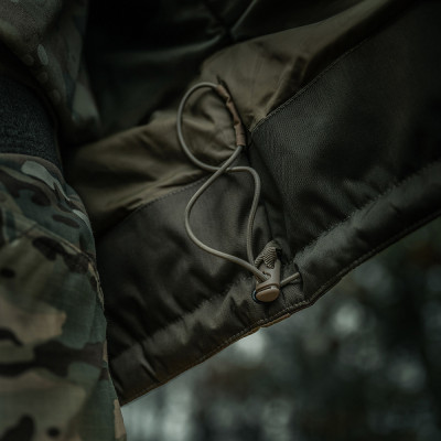 Куртка зимняя M-Tac Alpha Combat Pro Primaloft. Мультикам в Украине