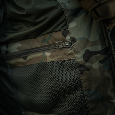 Куртка зимняя M-Tac Alpha Combat Pro Primaloft. Мультикам в Украине
