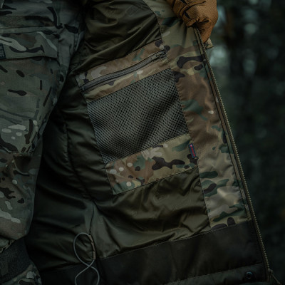 Куртка зимняя M-Tac Alpha Combat Pro Primaloft. Мультикам в Украине