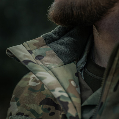 Куртка зимняя M-Tac Alpha Combat Pro Primaloft. Мультикам в Украине