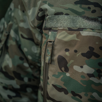 Куртка зимняя M-Tac Alpha Combat Pro Primaloft. Мультикам в Украине