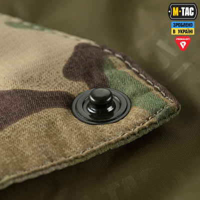 Куртка зимняя M-Tac Alpha Combat Pro Primaloft. Мультикам в Украине