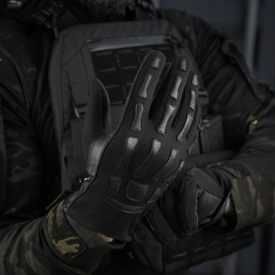 Перчатки M-Tac Skeleton Nomex Черный в Украине