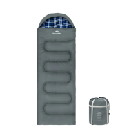 Спальный мешок с капюшоном Naturehike Clear Sky CNK2450WS042. Серый