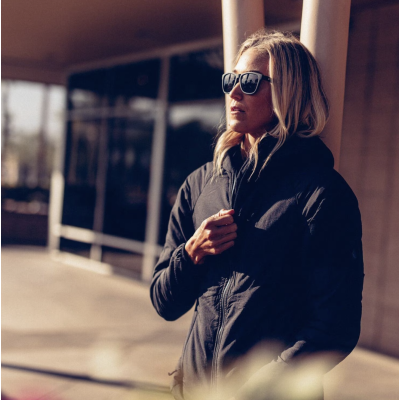 Куртка женская Helikon Wolfhound Hoodie. Черный в Украине