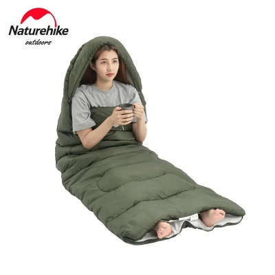 Спальный мешок Naturehike Y150L NH21MSD08 левый. Темно-зеленый в Украине