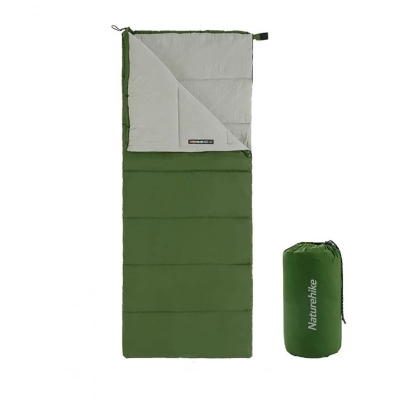 Спальный мешок Naturehike F150 NH22MSD05 правый. Темно-зеленый в Украине