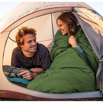 Спальный мешок Naturehike F150 NH22MSD05 правый. Темно-зеленый в Украине