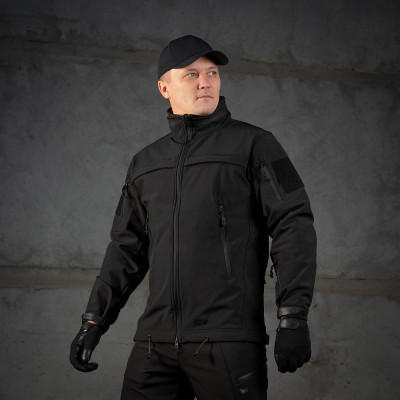 Куртка M-Tac Soft Shell Police. Черная в Украине