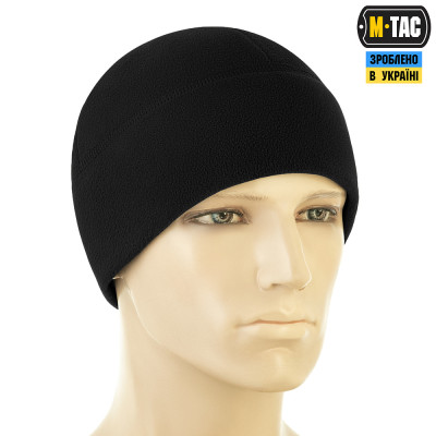 Шапка флисовая M-Tac Watch Cap Elite из Slimtex. Черный в Украине