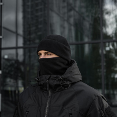 Шапка флисовая M-Tac Watch Cap Elite из Slimtex. Черный в Украине