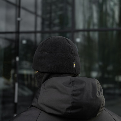 Шапка флисовая M-Tac Watch Cap Elite из Slimtex. Черный в Украине
