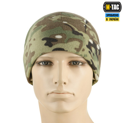 Шапка флисовая M-Tac Watch Cap Elite из Slimtex. Мультикам в Украине
