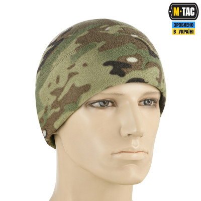 Шапка флисовая M-Tac Watch Cap Elite из Slimtex. Мультикам в Украине