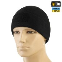 Шапка флисовая M-Tac Watch Cap Elite с Velcro. Черный