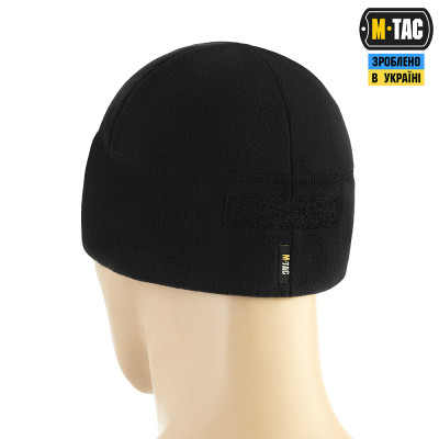 Шапка флисовая M-Tac Watch Cap Elite с Velcro. Черный в Украине