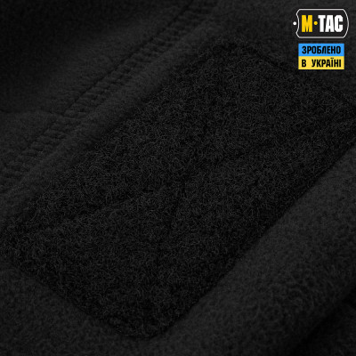 Шапка флисовая M-Tac Watch Cap Elite с Velcro. Черный в Украине