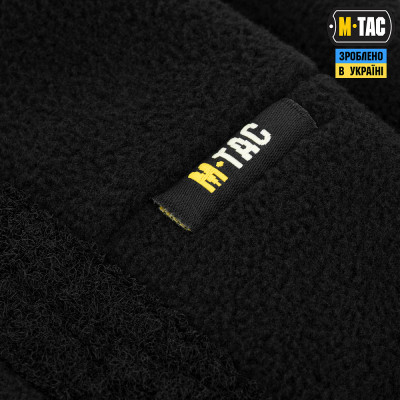 Шапка флисовая M-Tac Watch Cap Elite с Velcro. Черный в Украине