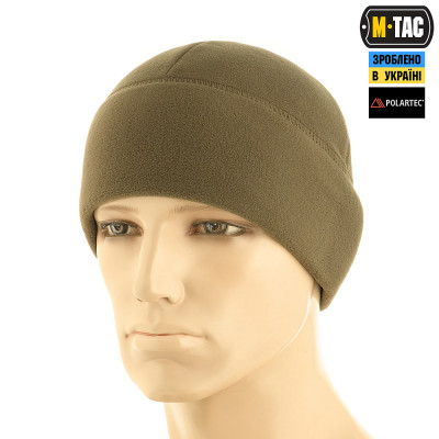 Шапка флисовая M-Tac Watch Cap Polartec. Коричневый в Украине