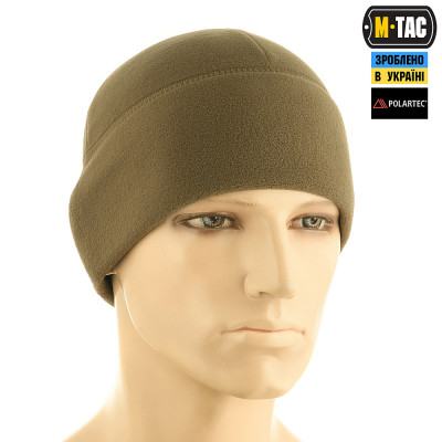 Шапка флисовая M-Tac Watch Cap Polartec. Коричневый в Украине