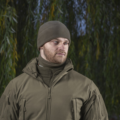 Шапка флисовая M-Tac Watch Cap Polartec. Коричневый в Украине