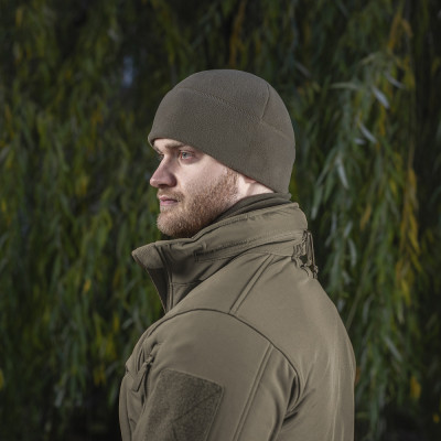 Шапка флисовая M-Tac Watch Cap Polartec. Коричневый в Украине