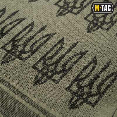 Шарф шемаг, арафатка M-Tac с тризубом. Зеленый в Украине