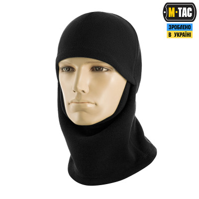 Балаклава-ниндзя M-Tac Elite флис (320г/м2) Черный в Украине