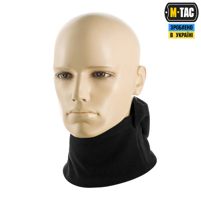 Балаклава-ниндзя M-Tac Elite флис (320г/м2) Черный в Украине