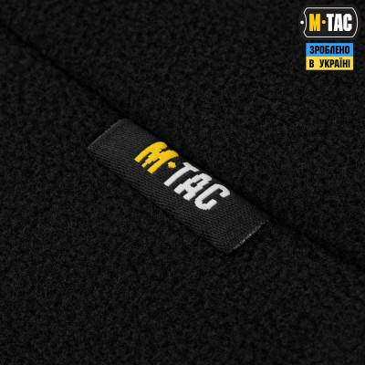 Балаклава-ниндзя M-Tac Elite флис (320г/м2) Черный в Украине
