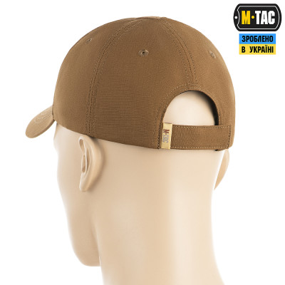 Тактическая кепка M-Tac Elite Flex рип-стоп. Койот в Украине