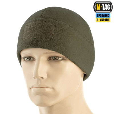 Шапка флисовая M-Tac Watch Cap Elite с Velcro. Темная олива в Украине