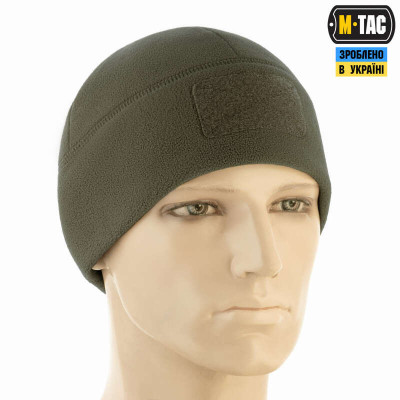 Шапка флисовая M-Tac Watch Cap Elite с Velcro. Темная олива в Украине