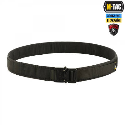 Тактичний ремінь M-Tac Cobra Buckle Belt Gen.II. Чорний в Україні