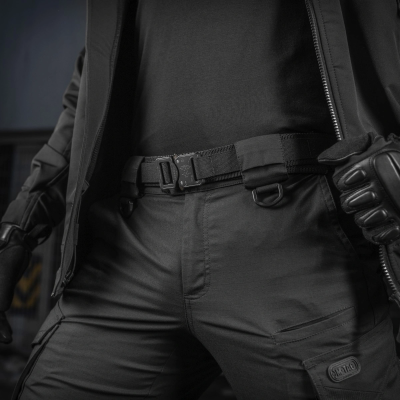 Тактичний ремінь M-Tac Cobra Buckle Belt Gen.II. Чорний в Україні