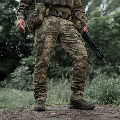 Штаны M-Tac Aggressor Gen.II рип-стоп. Пиксель в Украине