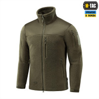 Куртка флісова тактична M-Tac Alpha Microfleece Gen.II. Олива