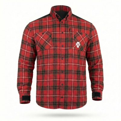 Рубашка в клетку Combatant Blackwater Field Shirt Core. Красный в Украине