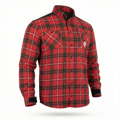 Рубашка в клетку Combatant Blackwater Field Shirt Core. Красный в Украине