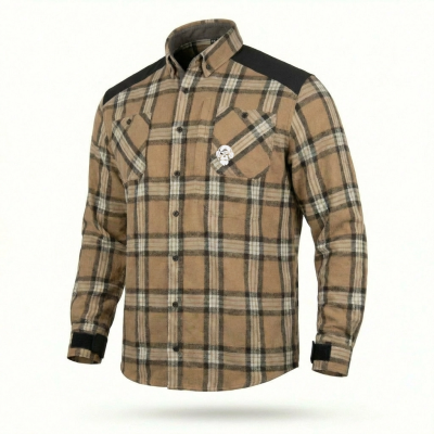 Рубашка в клетку Combatant Blackwater Field Shirt Core. Бежевый в Украине
