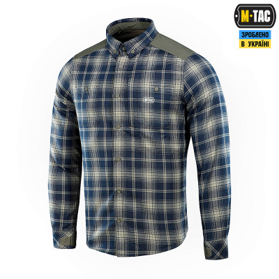 Рубашка в клетку M-Tac Redneck Shirt. Синий в Украине